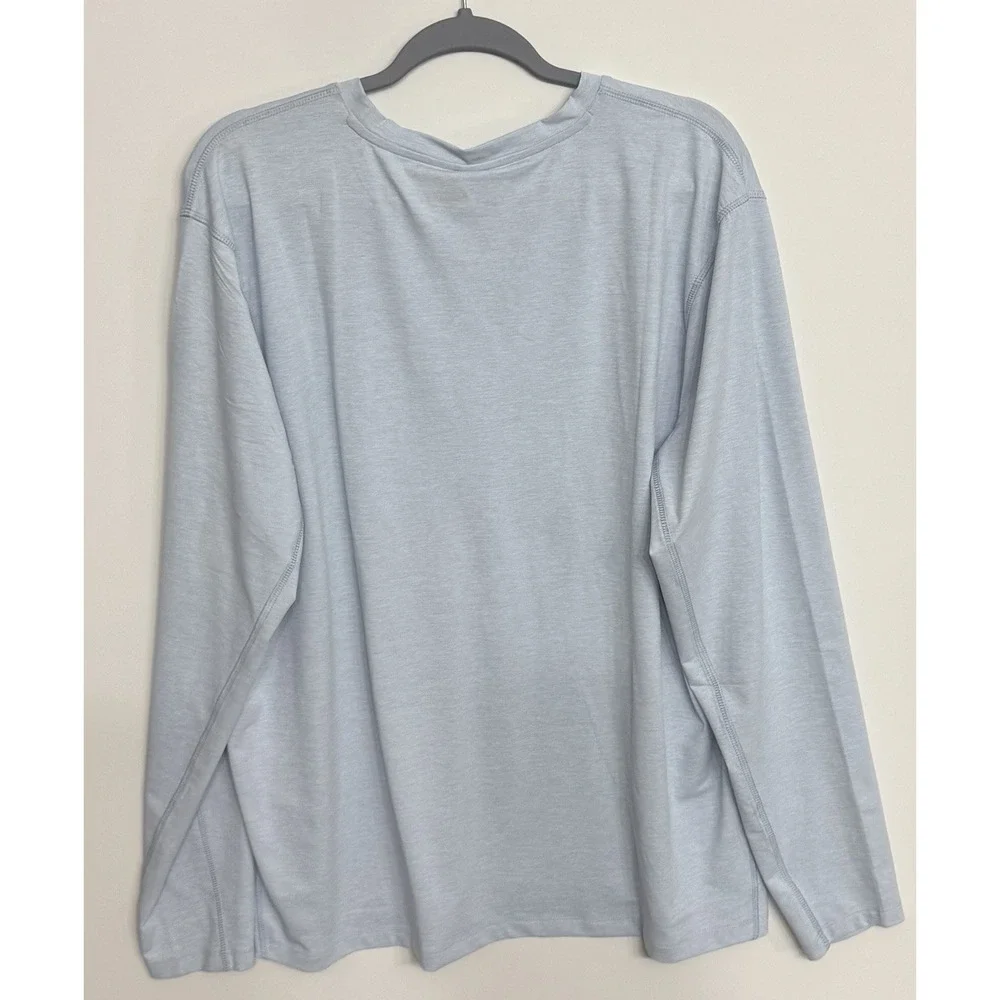 Duck Camp Men's Rockport Crew Long Sleeve Shirt - Clear Skies - XL-New - Picture 2 of 12